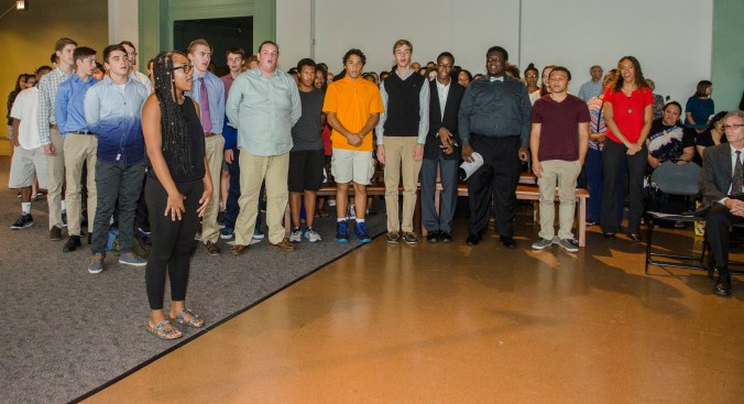 Photo credit: APJ Photography All of my students sing a song in te reo Māori, "Te Aroha"