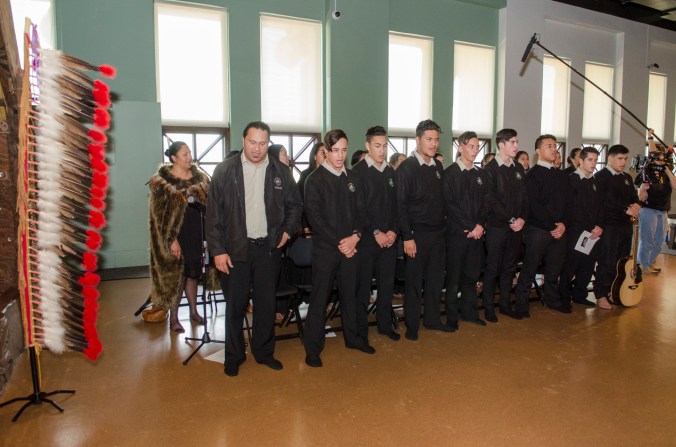 Photo credit: APJ Photography Te Kāpehu Whetū sings their first waiata